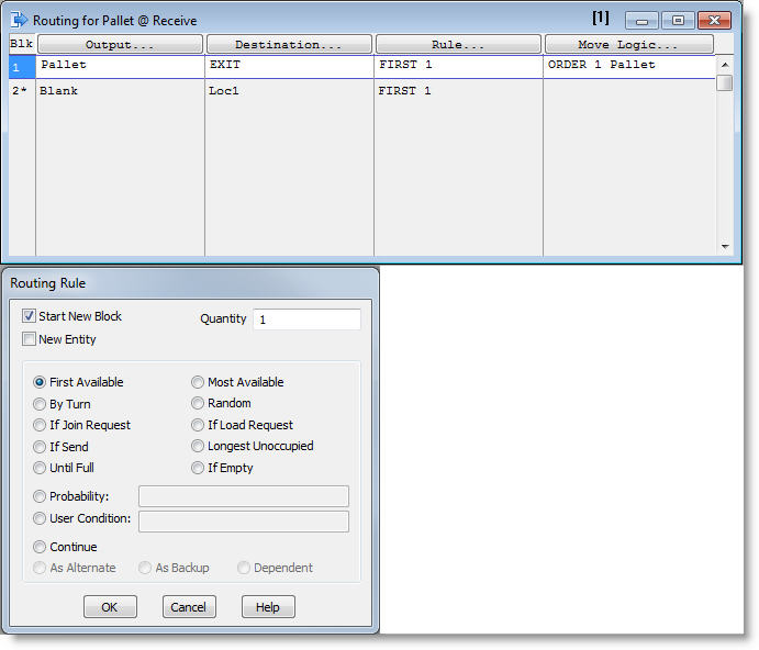 Routing Rules