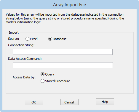 Import Data into Arrays